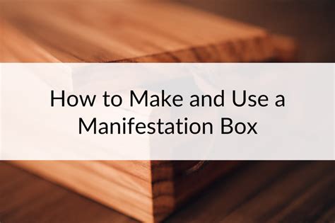 metal or wood box kept by door with manifestation writings|manifest a perfect life box.